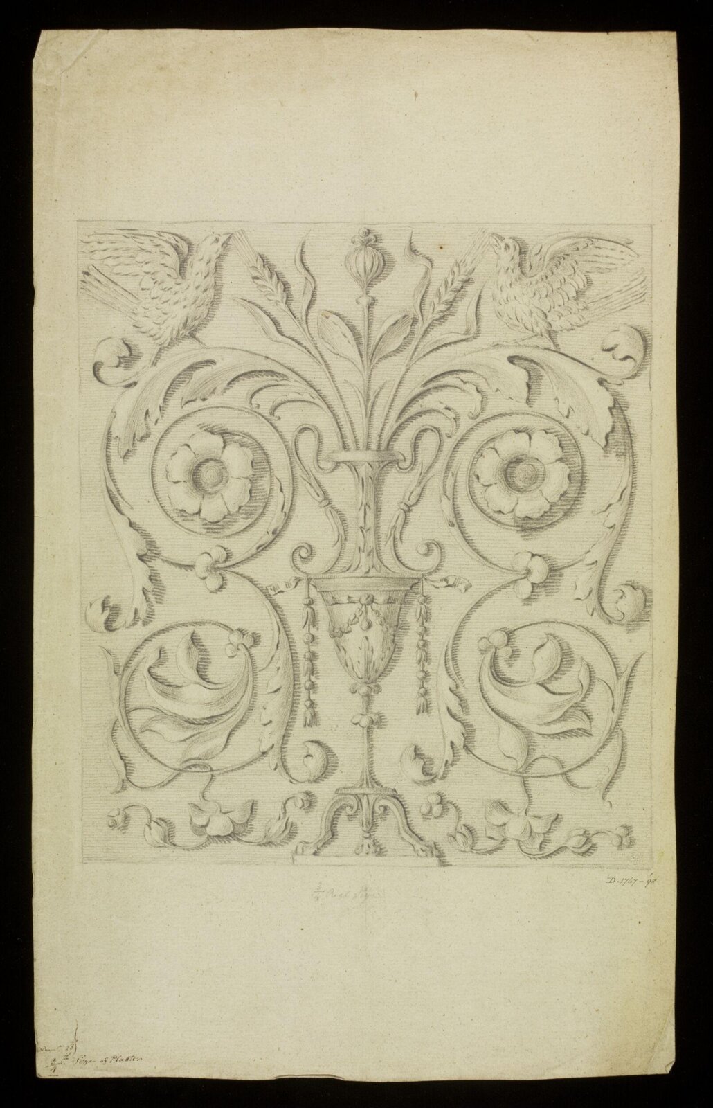 Drawing, Richard Jupp, 1797-98.