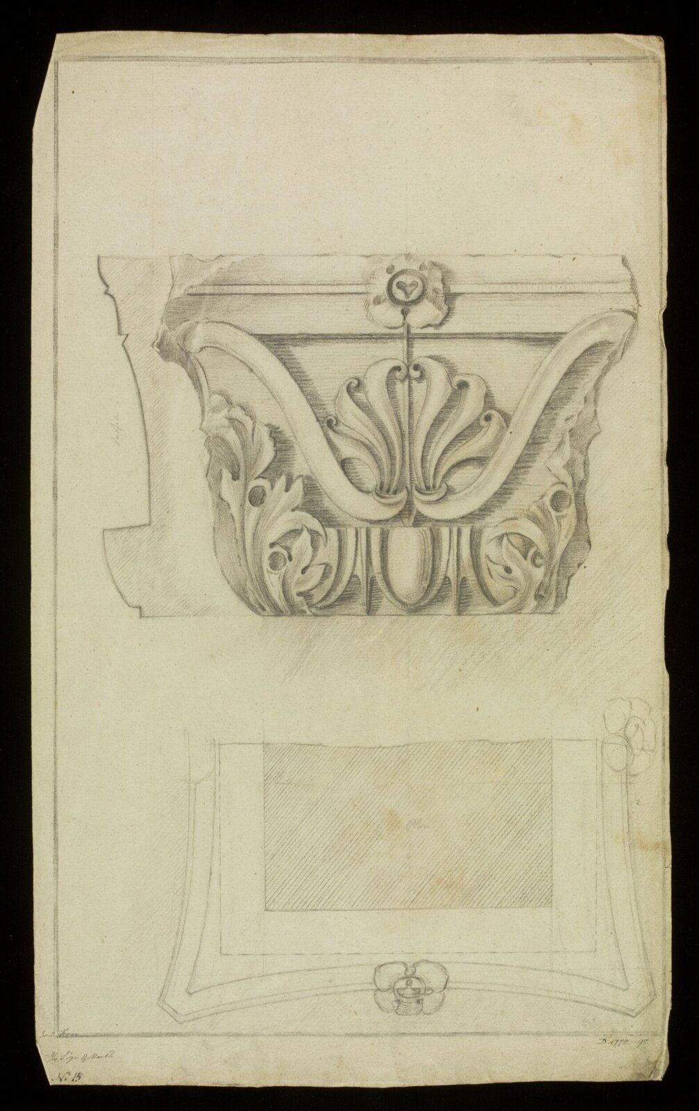 Drawing, Richard Jupp, 1797-98.