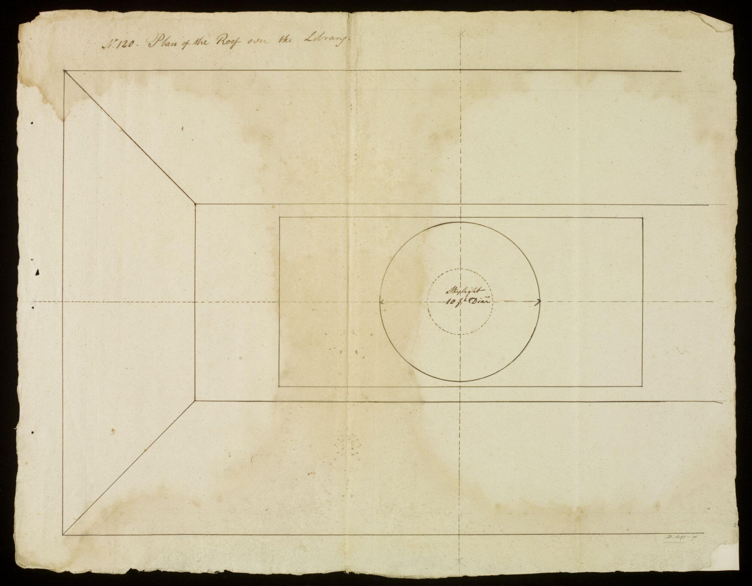 Drawing, Richard Jupp, 1797-98.