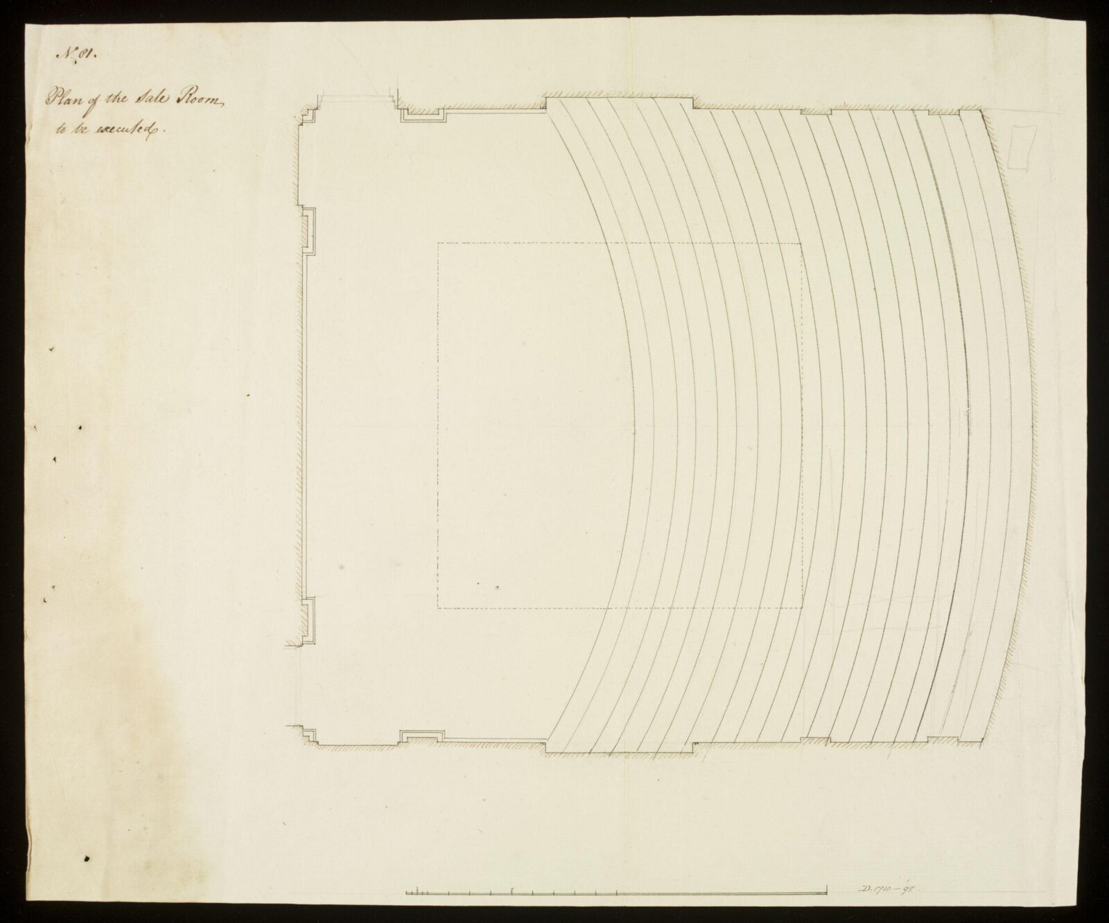 Drawing, Richard Jupp, 1797-98.