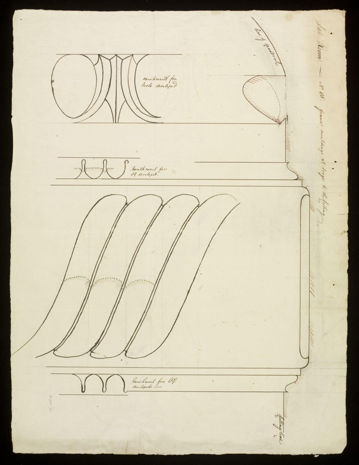 Drawing, Richard Jupp, 1797-98.