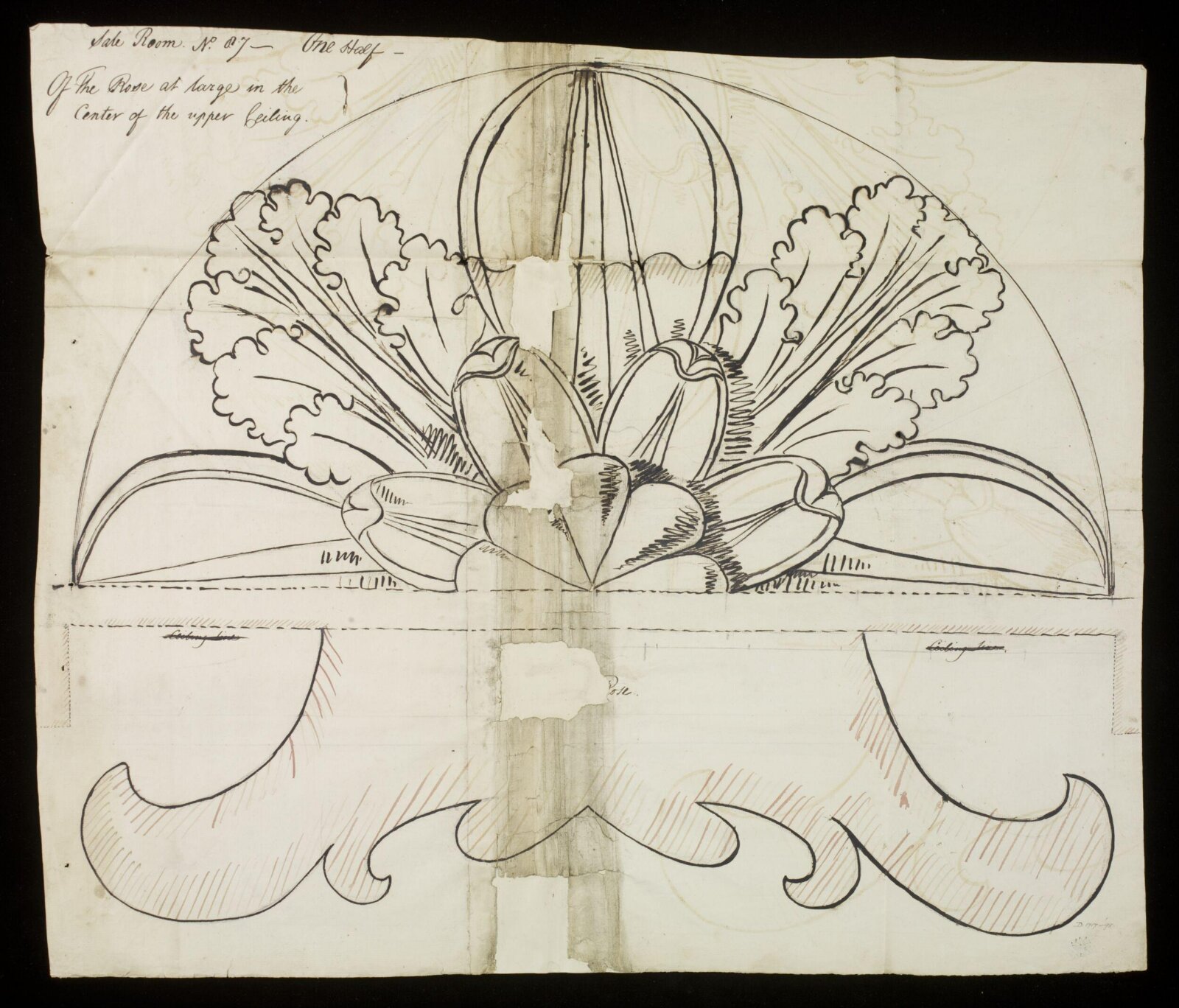 Drawing, Richard Jupp, 1797-98.
