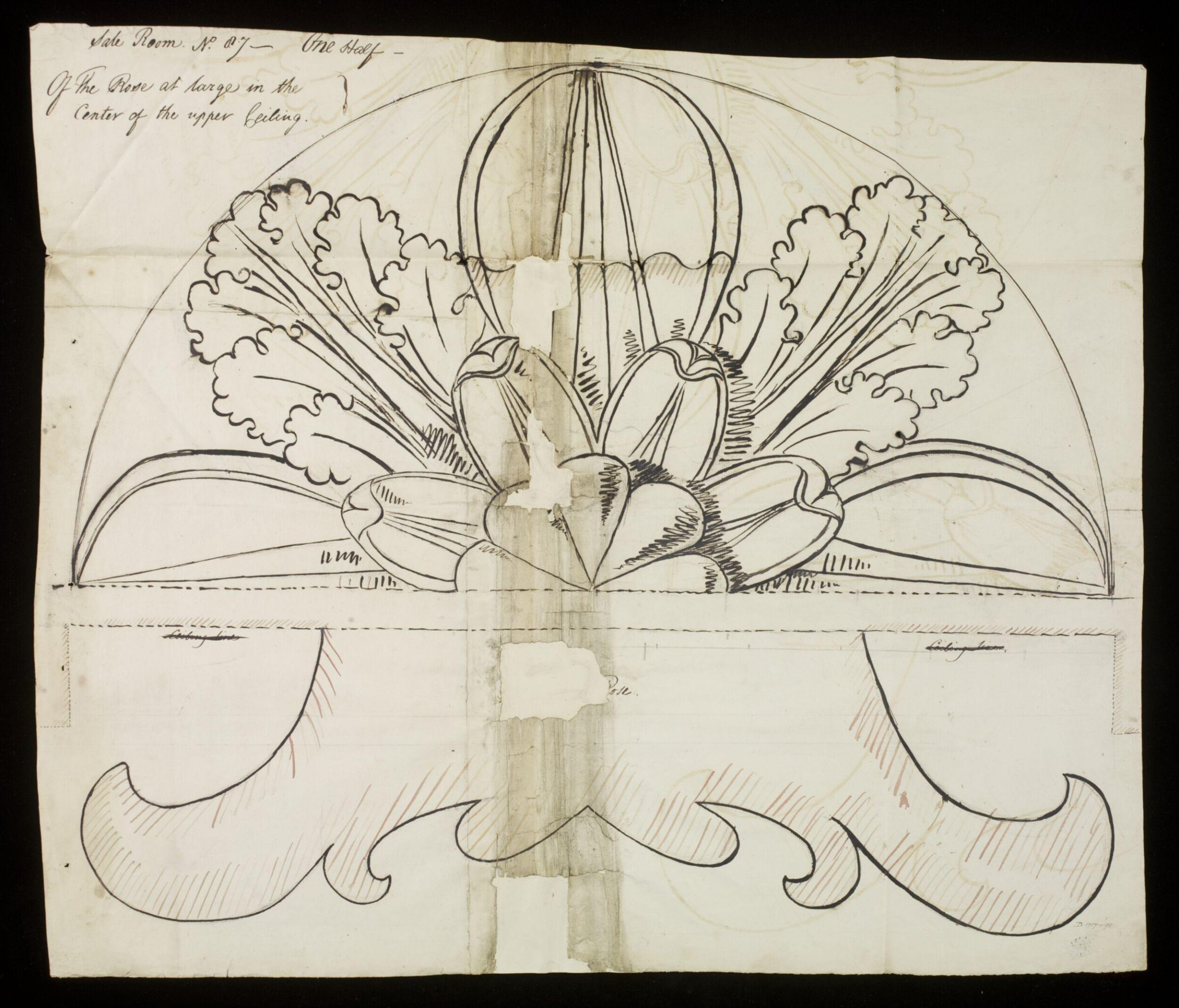 Drawing, Richard Jupp, 1797-98.