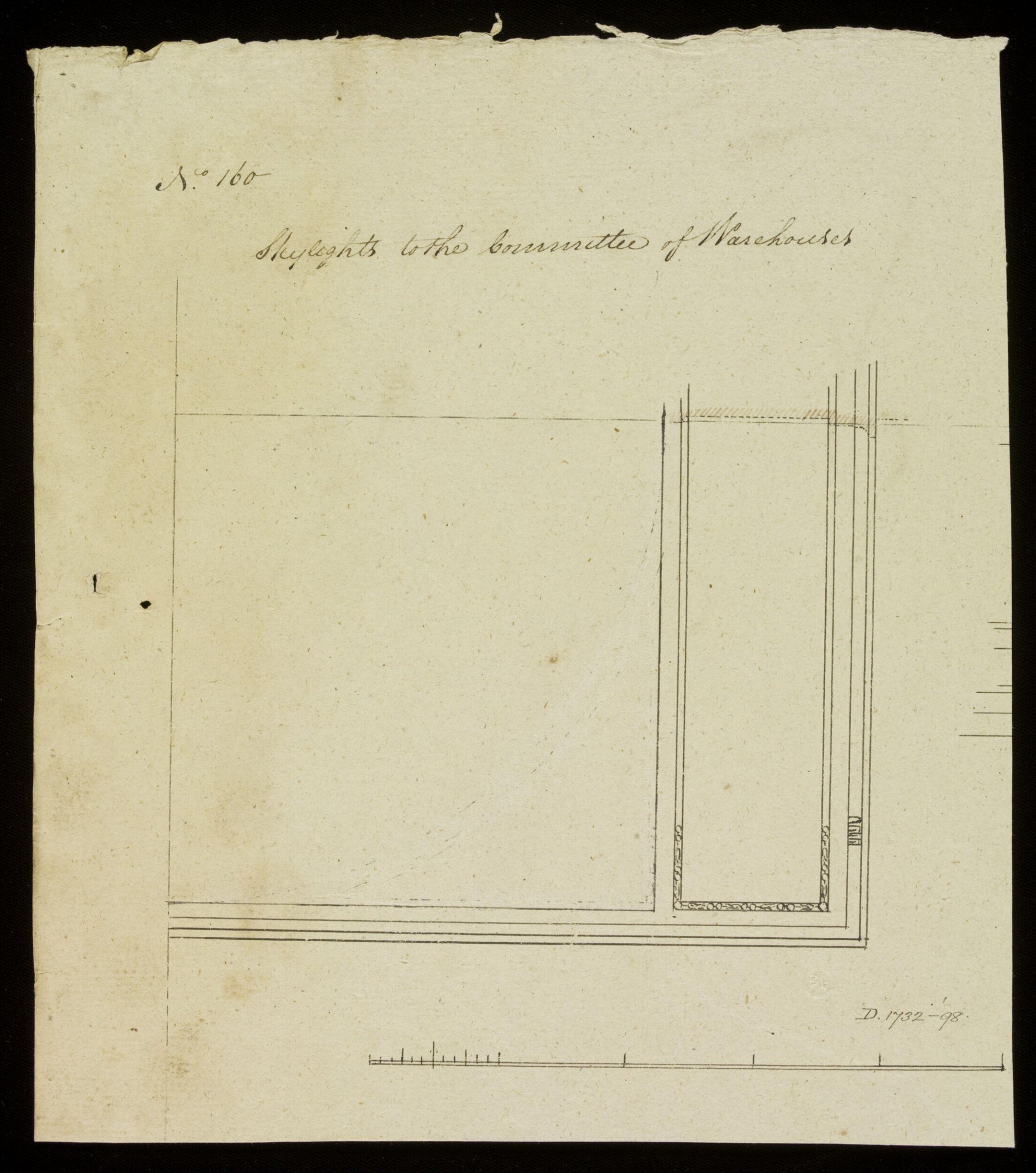 Drawing, Richard Jupp, 1797-98.