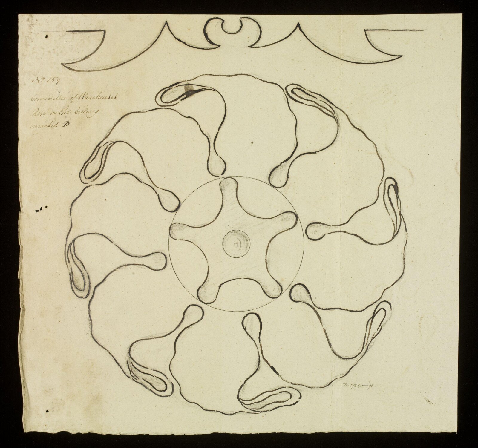 Drawing, Richard Jupp, 1797-98.