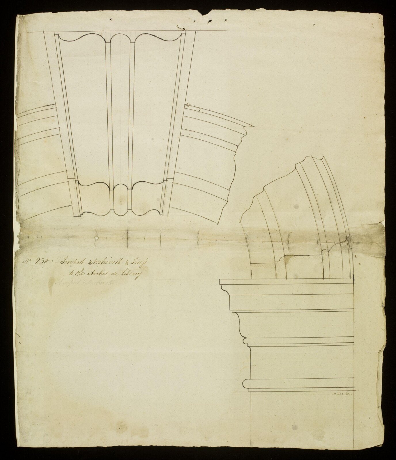 Drawing, Richard Jupp, 1797-98.