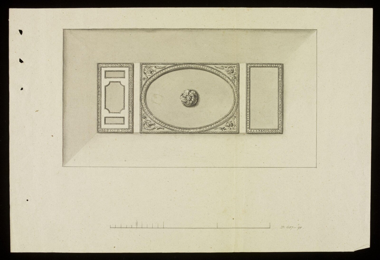 Drawing, Richard Jupp, 1797-98.
