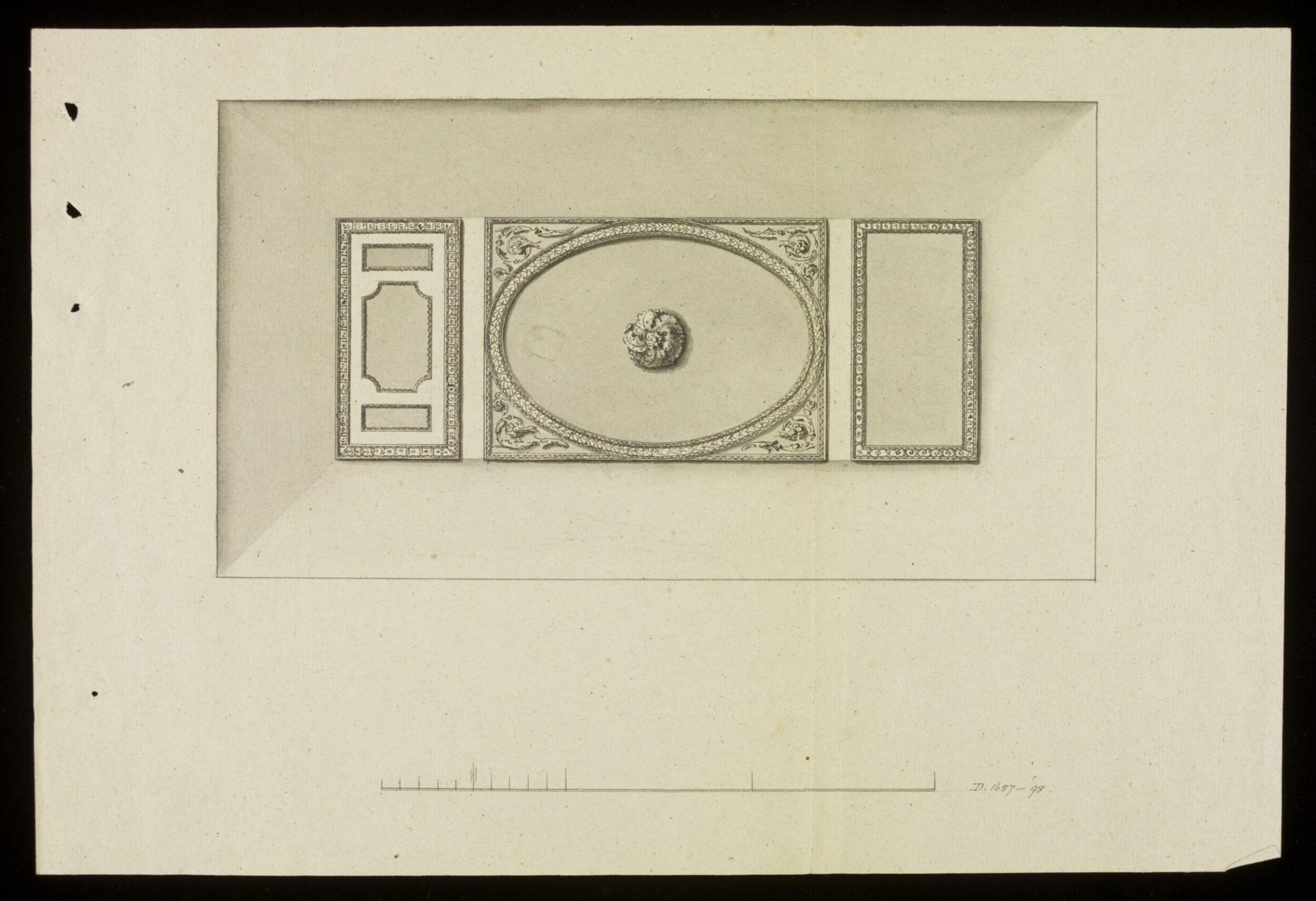 Drawing, Richard Jupp, 1797-98.