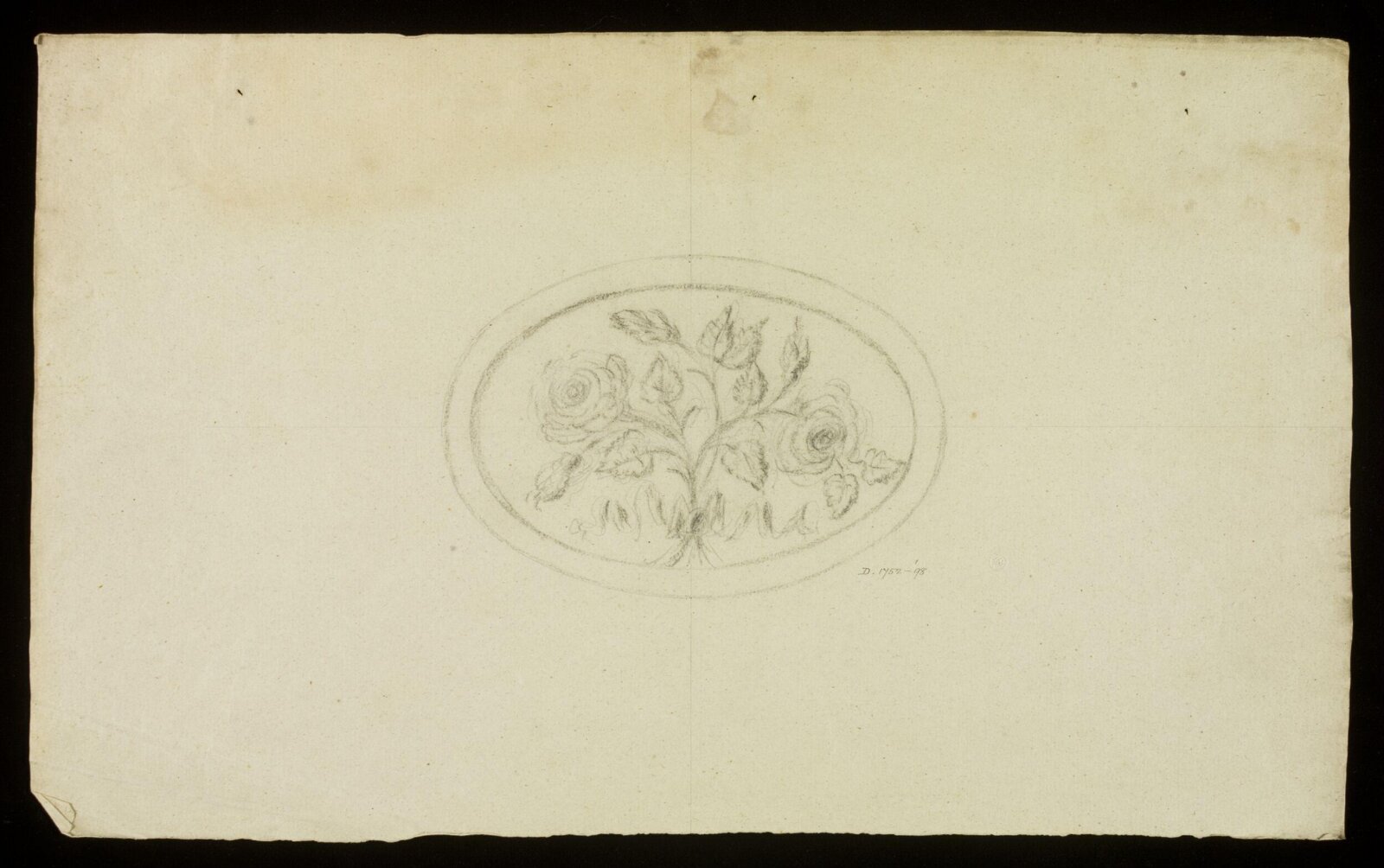 Drawing, Richard Jupp, 1797-98.