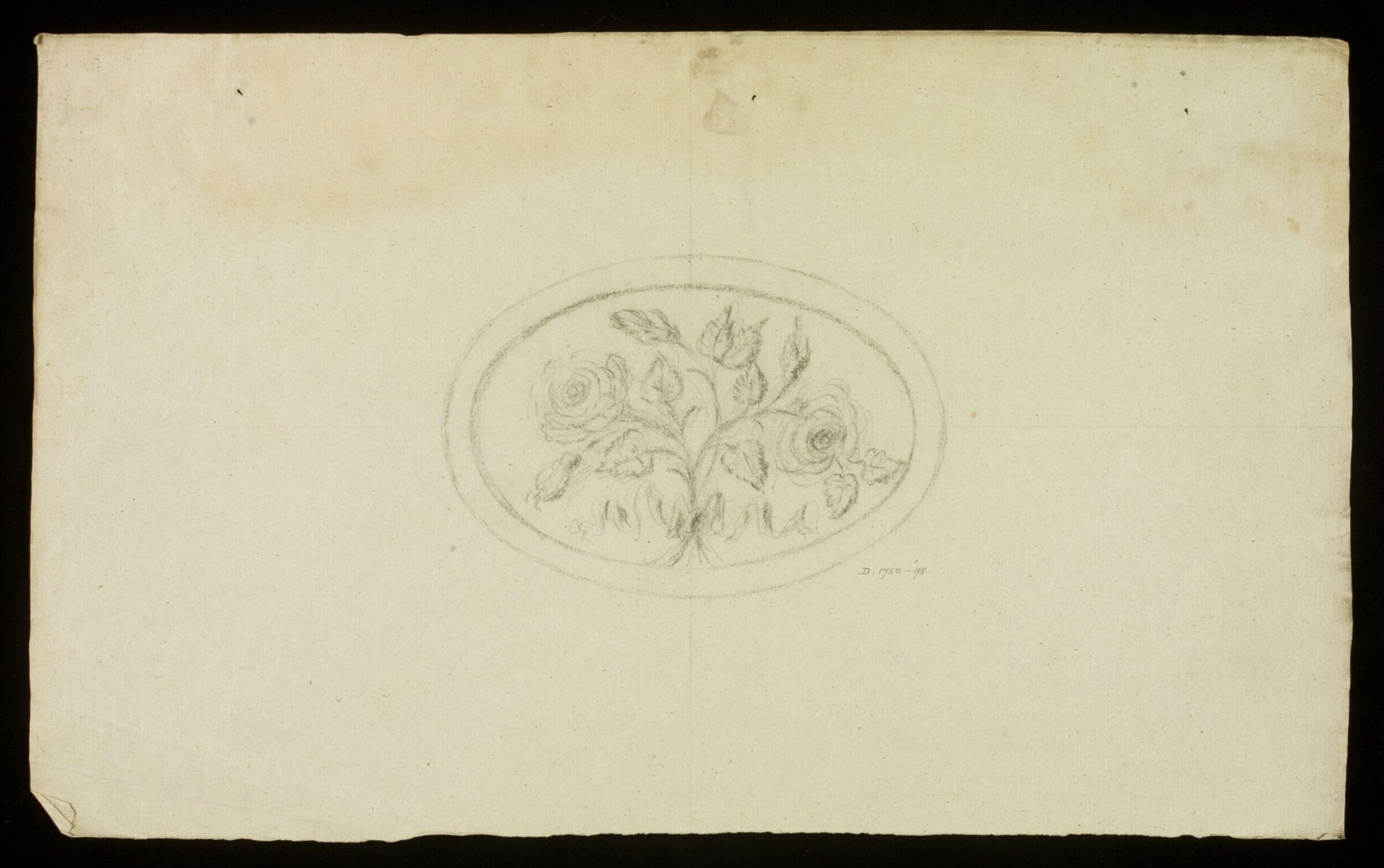 Drawing, Richard Jupp, 1797-98.
