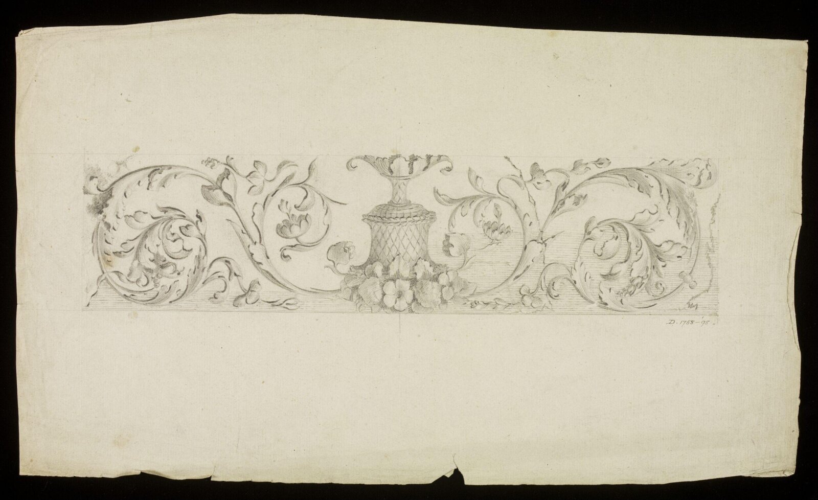 Drawing, Richard Jupp, 1797-98.