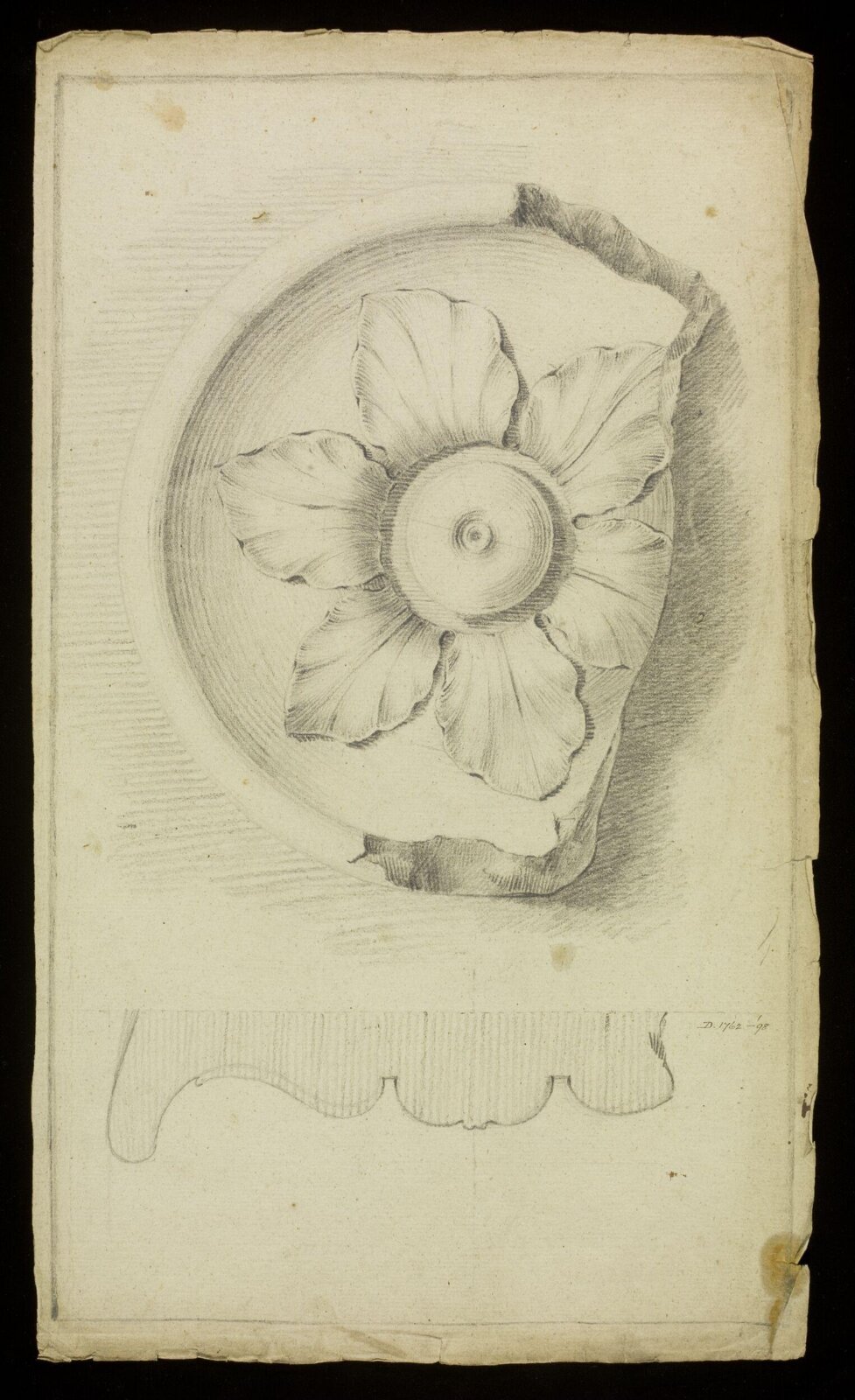 Drawing, Richard Jupp, 1797-98.