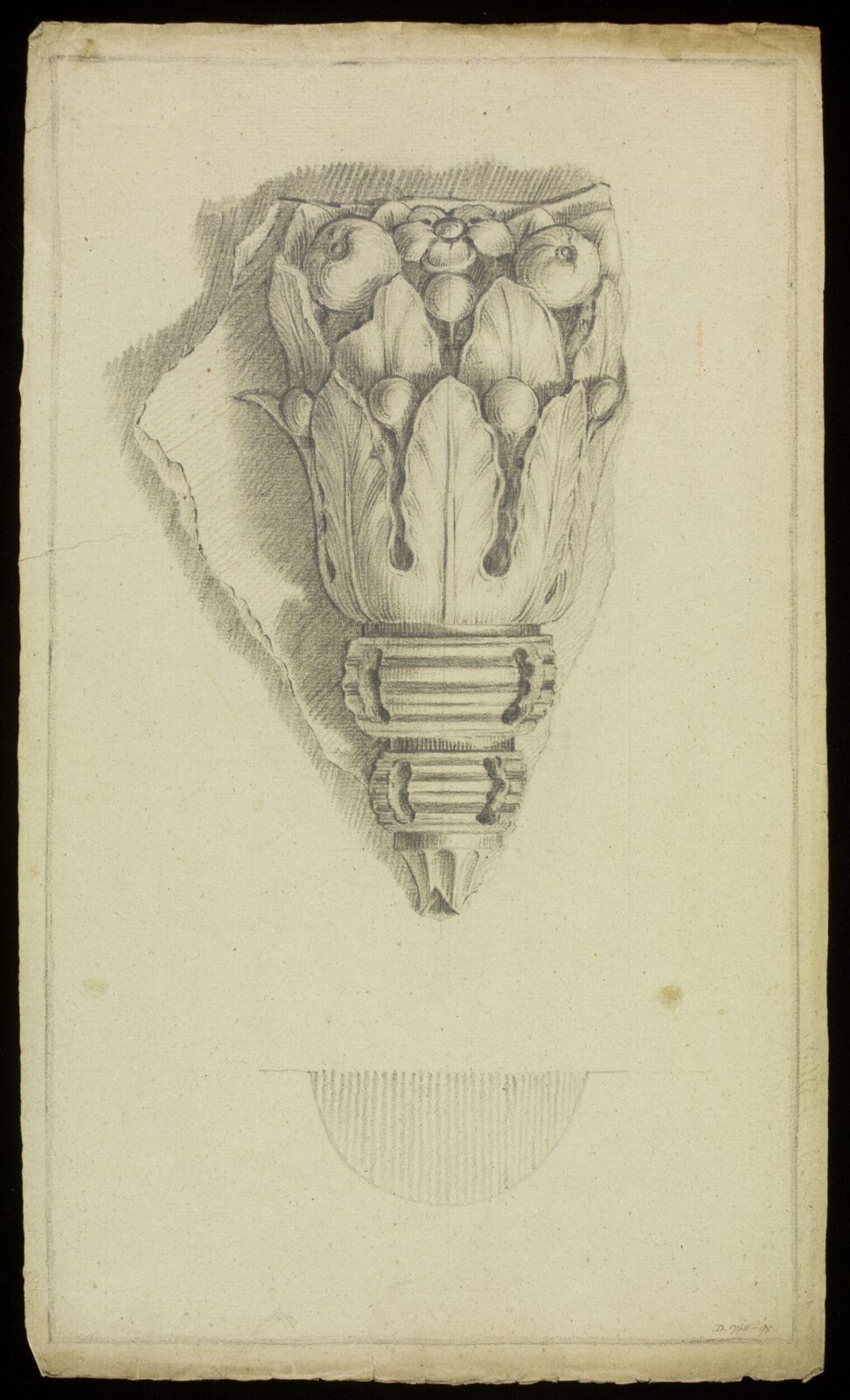 Drawing, Richard Jupp, 1797-98.