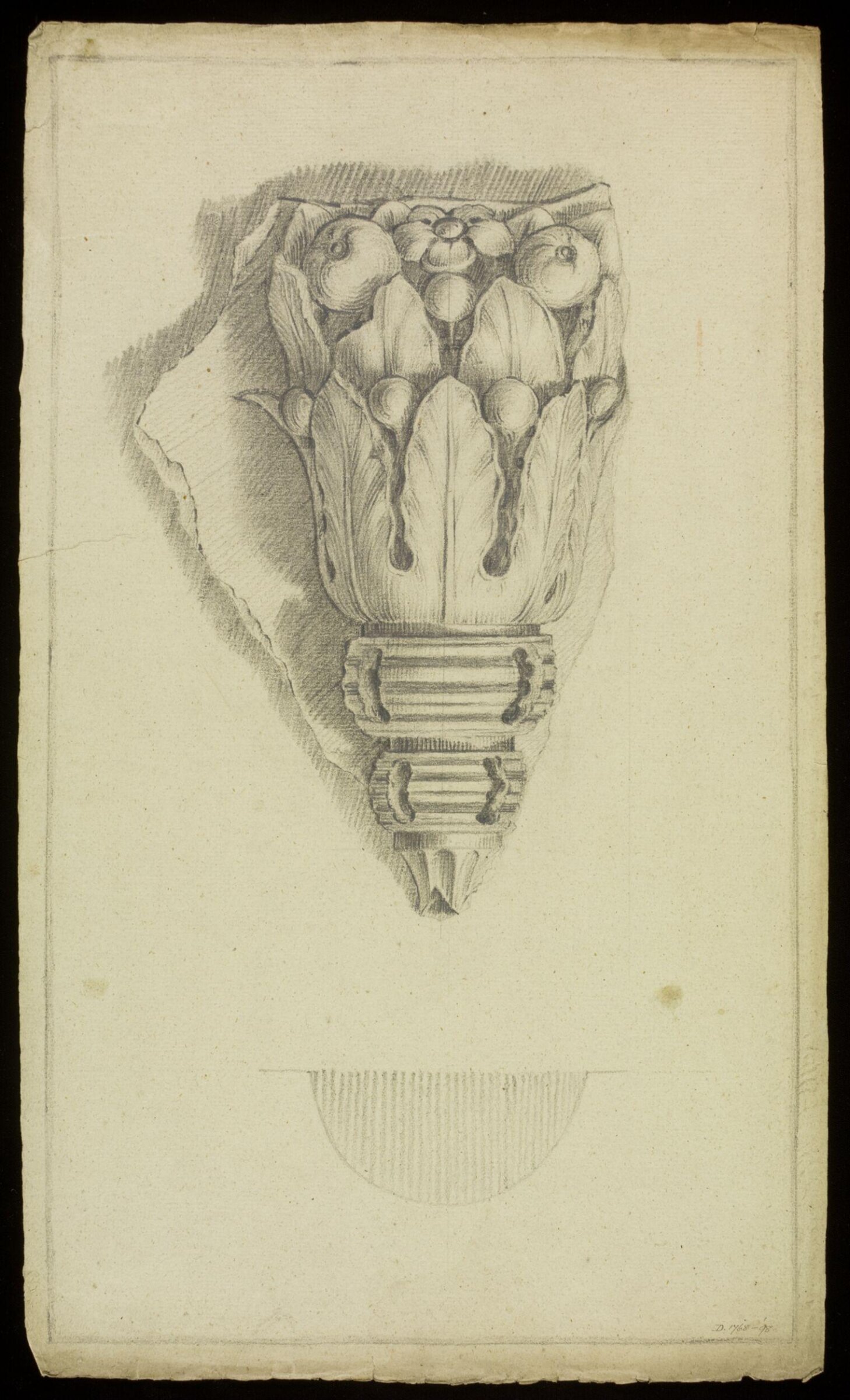 Drawing, Richard Jupp, 1797-98.