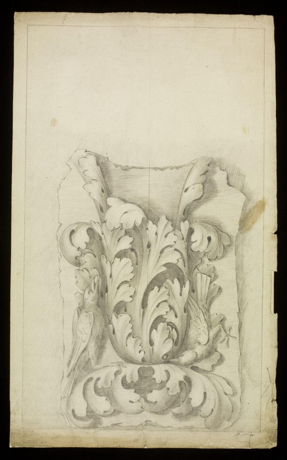 Drawing, Richard Jupp, 1797-98.