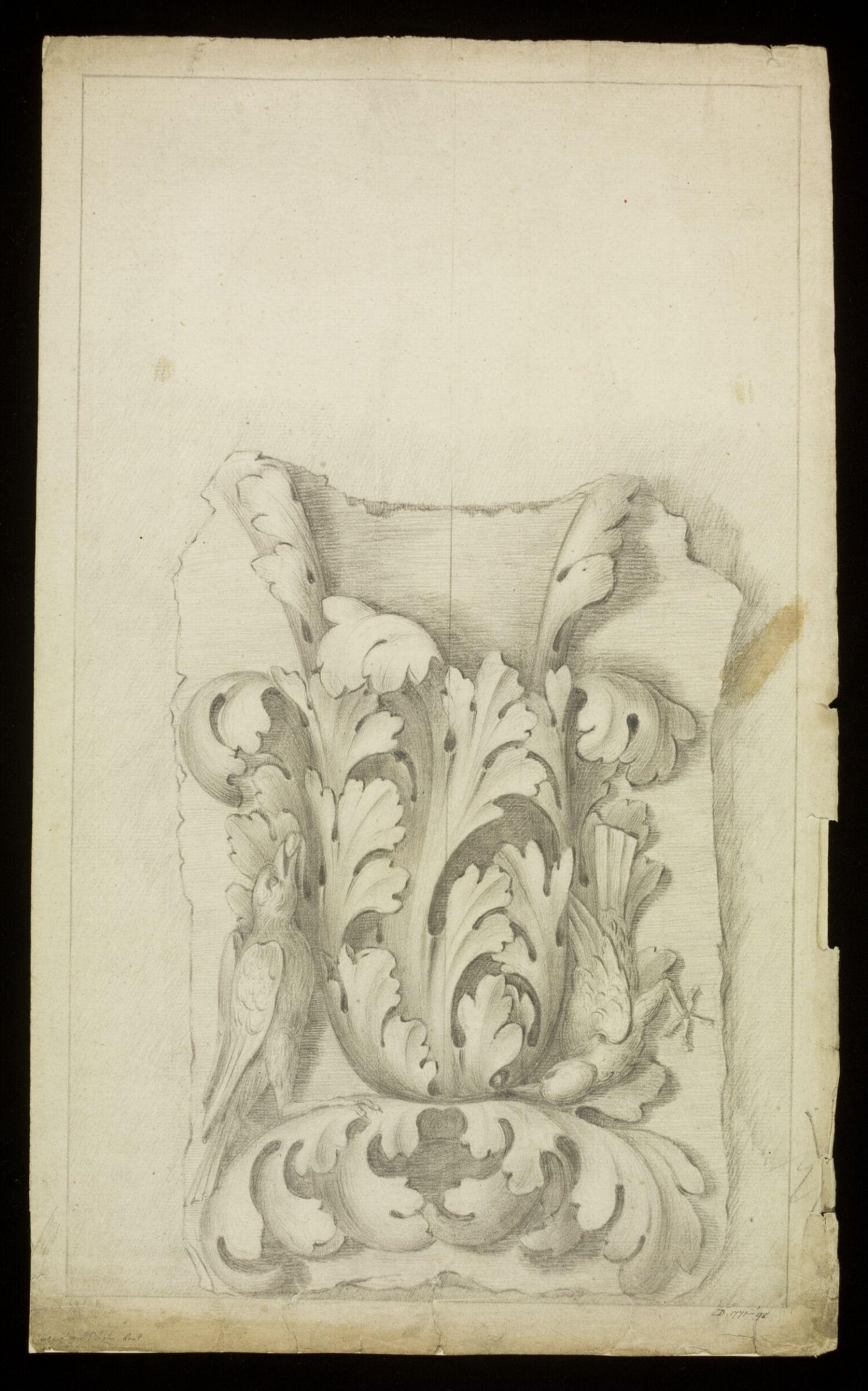 Drawing, Richard Jupp, 1797-98.