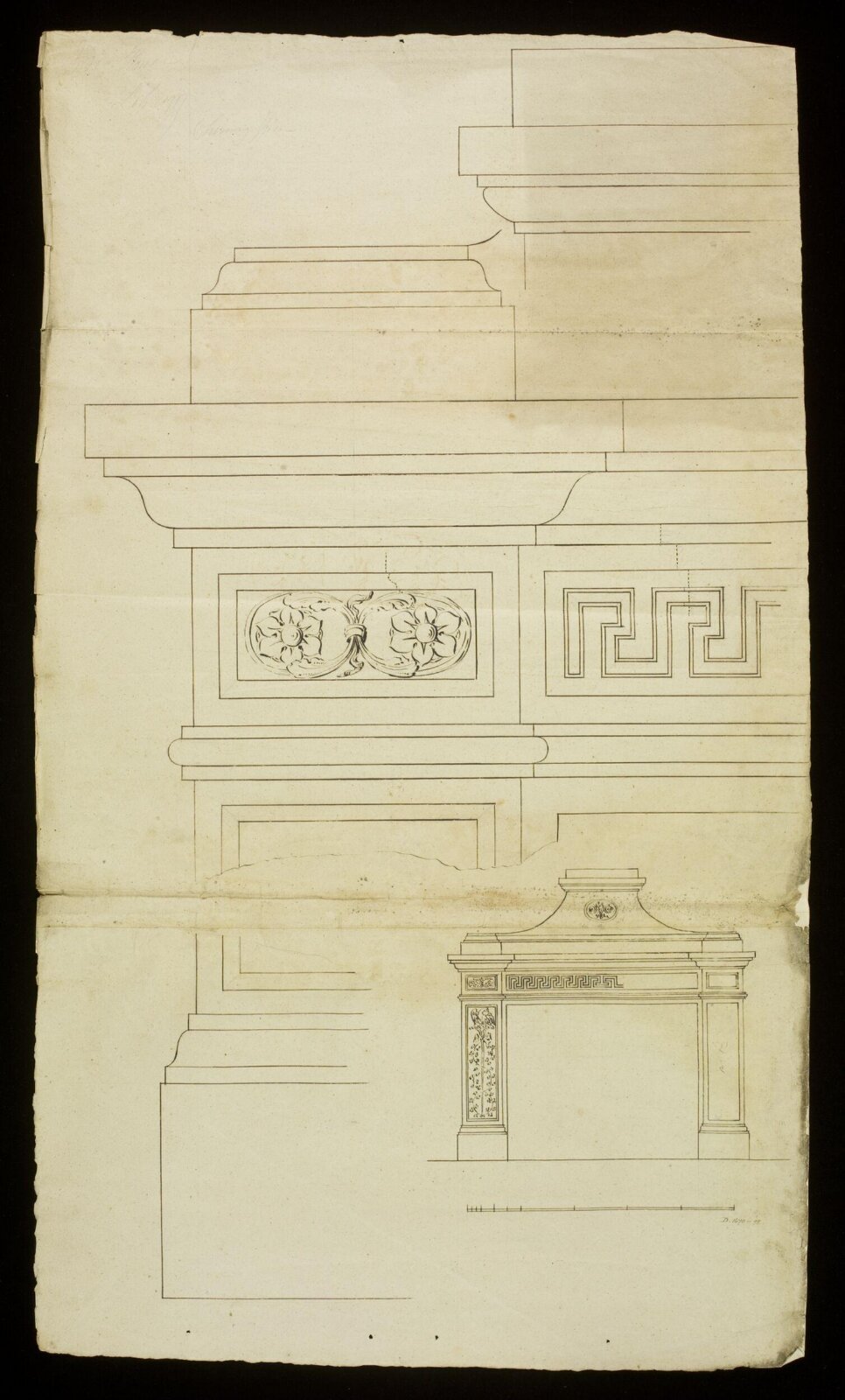 Drawing, Richard Jupp, 1797-98.