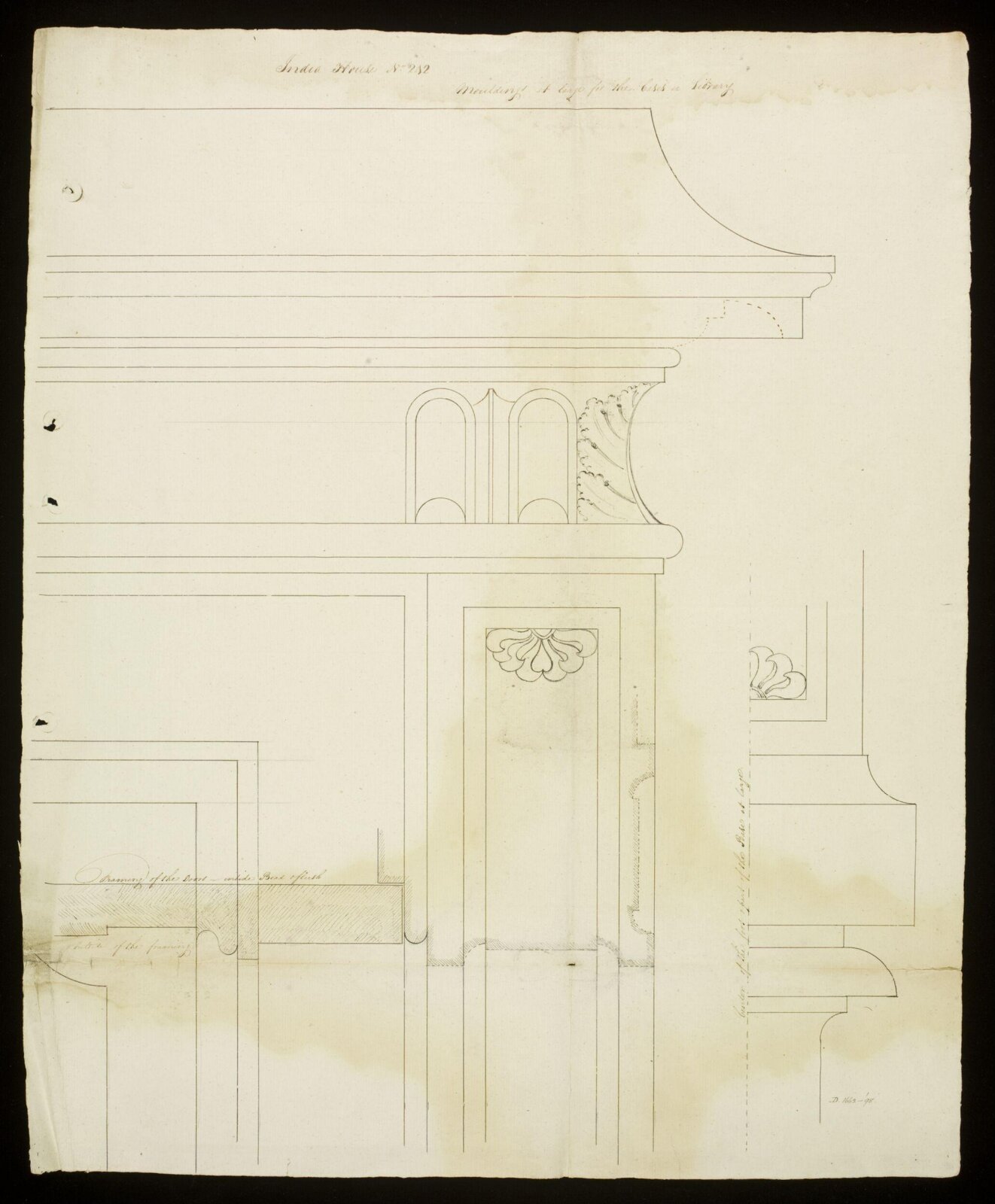 Drawing, Richard Jupp, 1797-98.