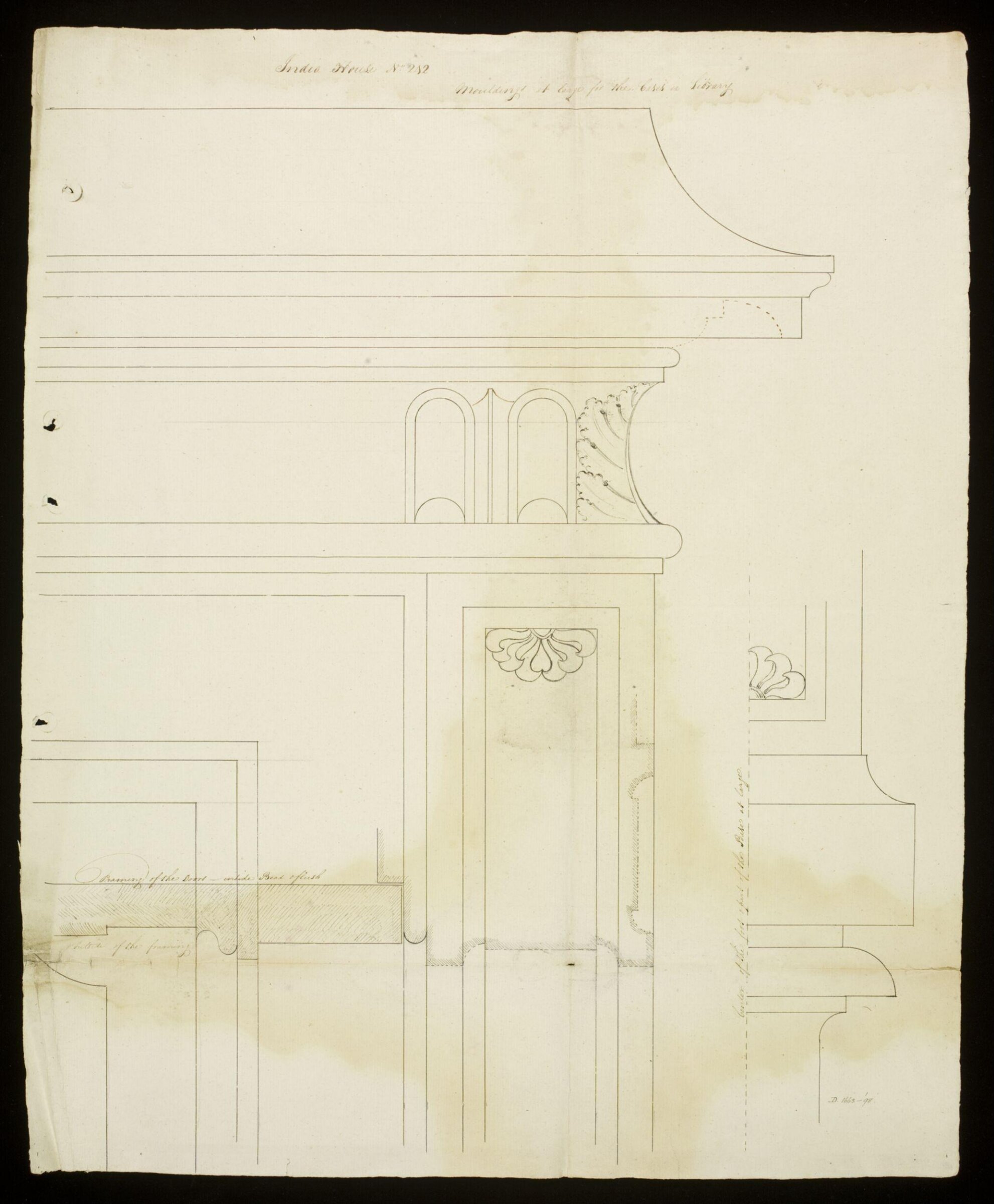 Drawing, Richard Jupp, 1797-98.