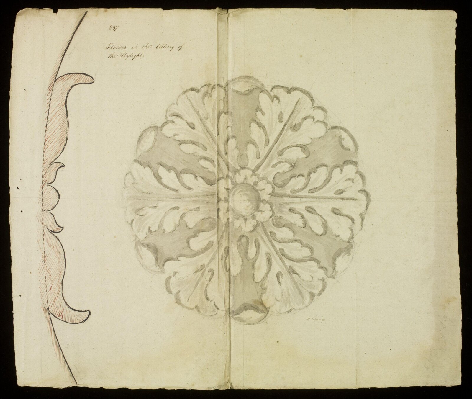 Drawing, Richard Jupp, 1797-98.