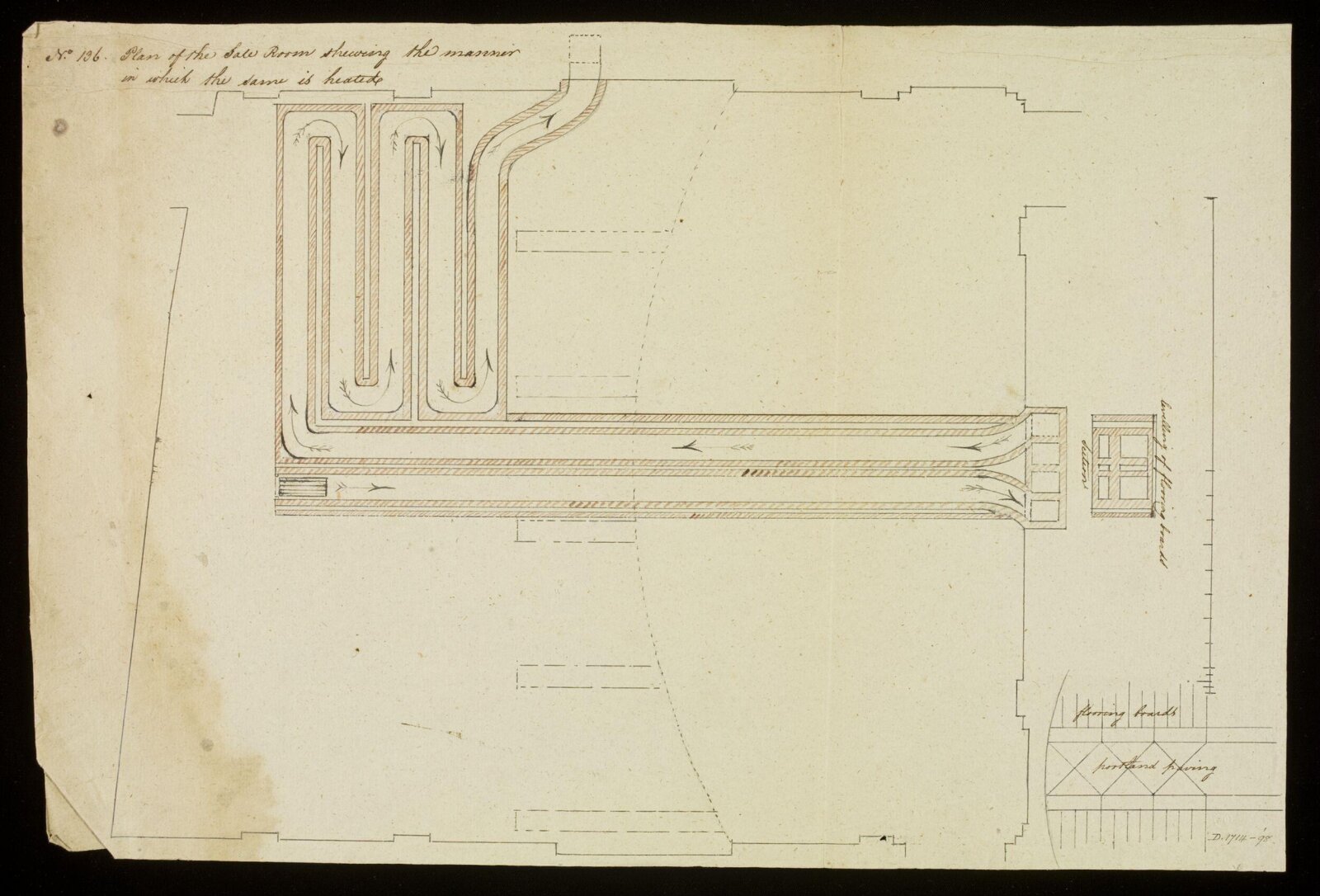 Drawing, Richard Jupp, 1797-98.