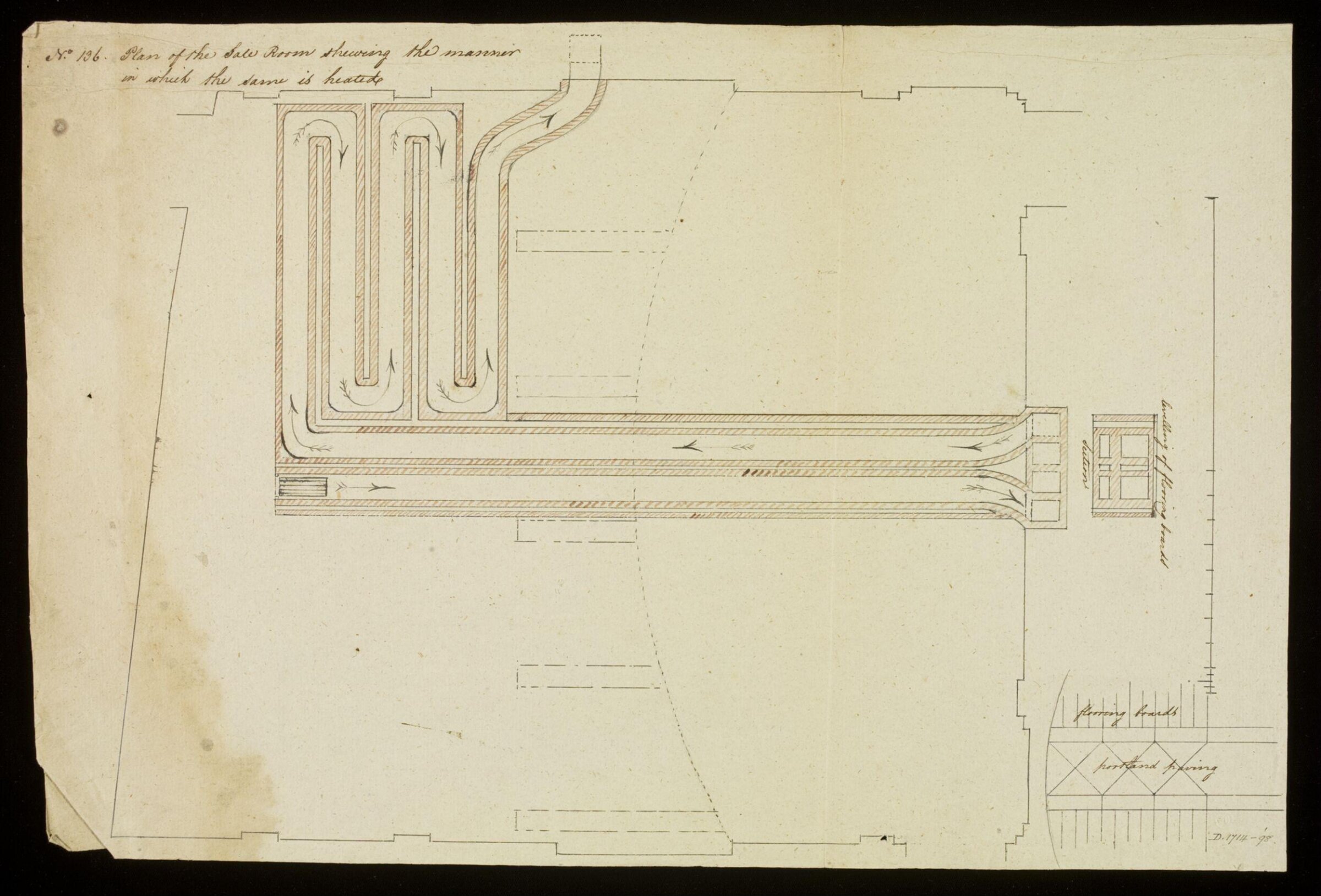 Drawing, Richard Jupp, 1797-98.