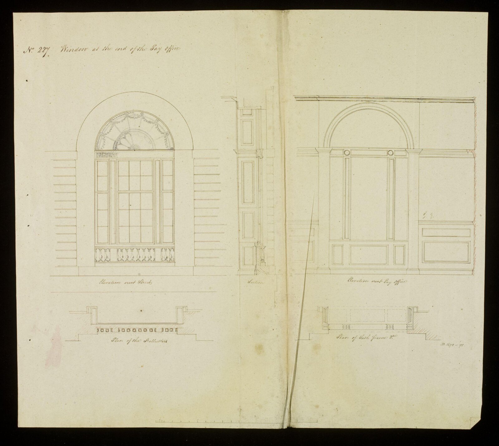 Drawing, Richard Jupp, 1797-98.