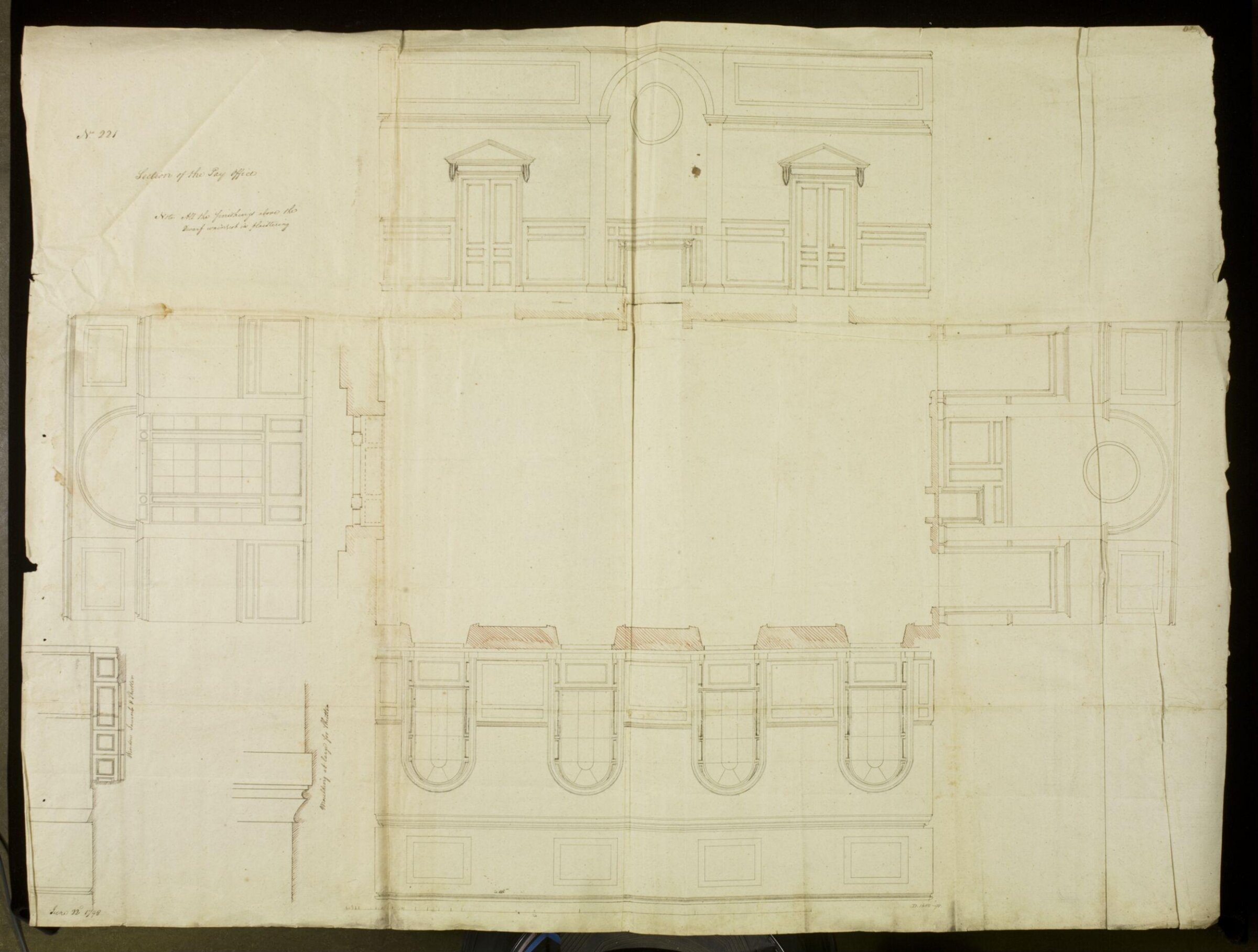 Drawing, Richard Jupp, 1797-98.