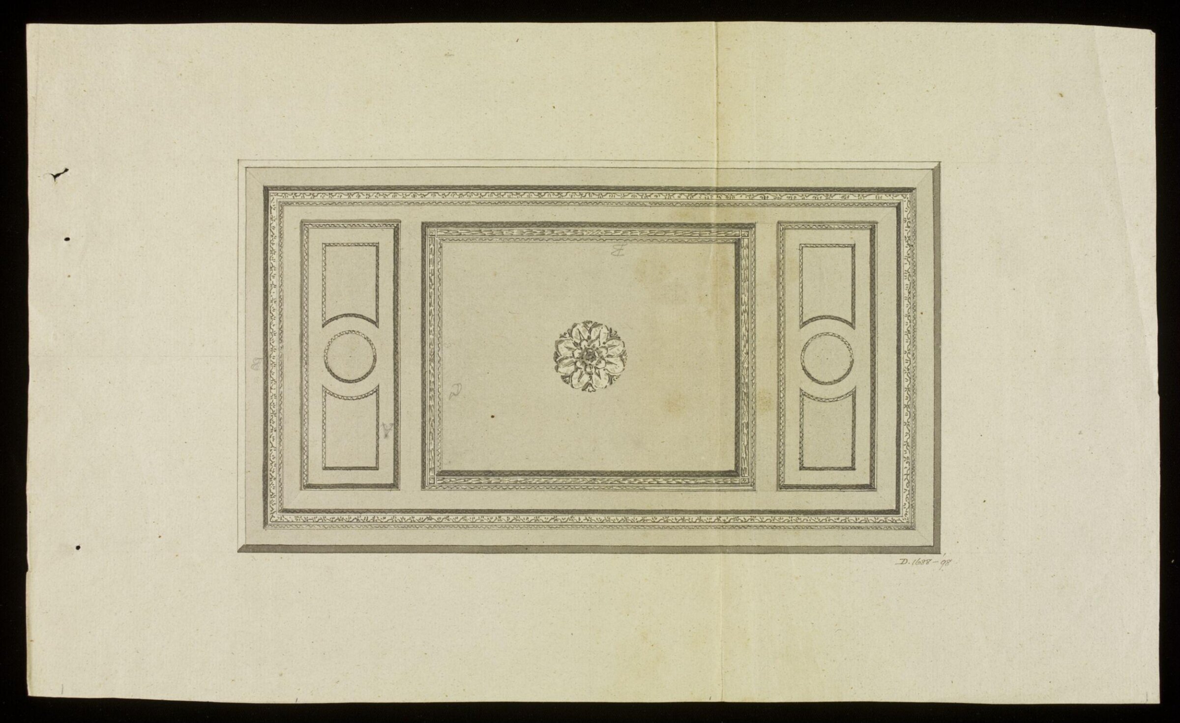 Drawing, Richard Jupp, 1797-98.