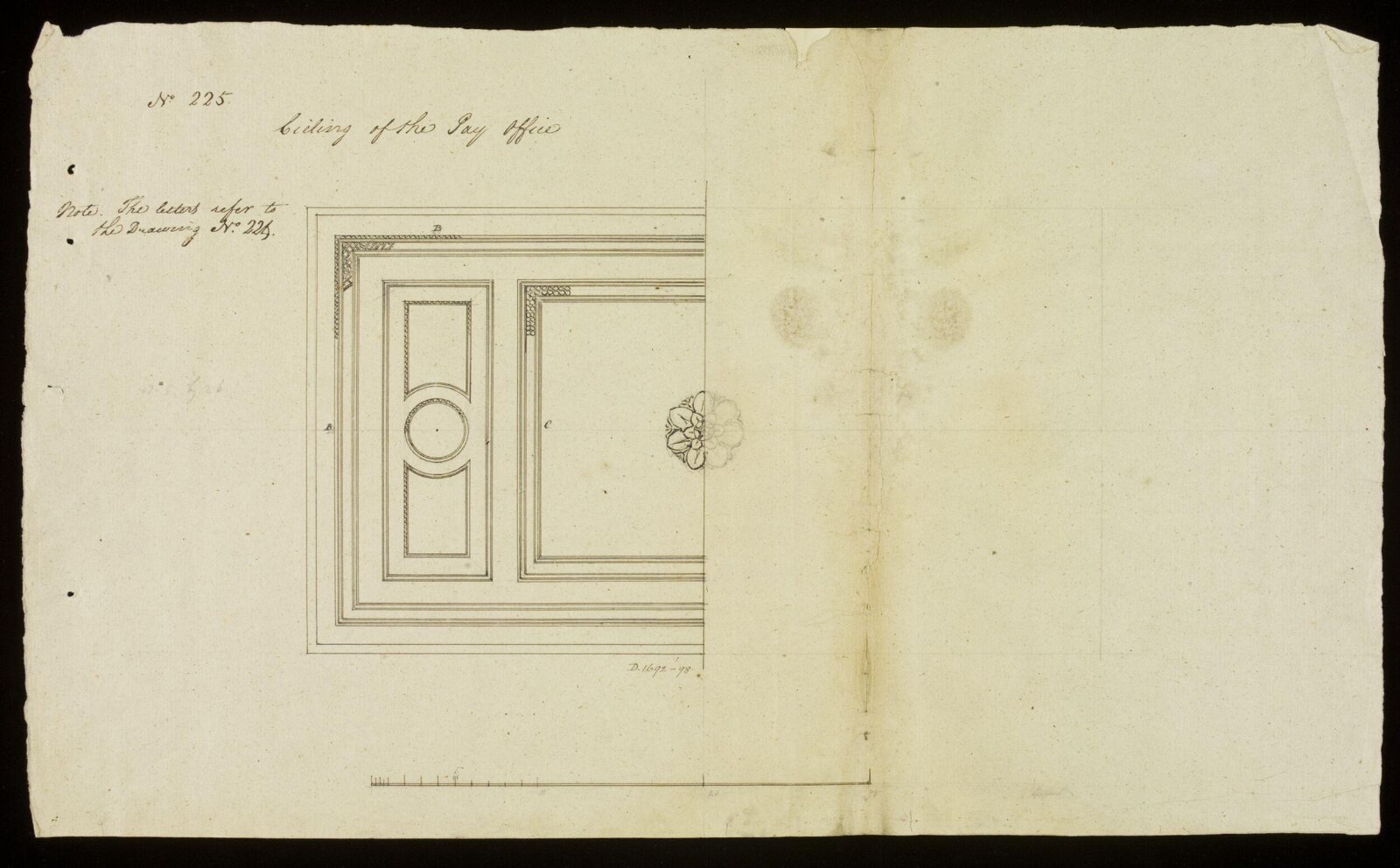 Drawing, Richard Jupp, 1797-98.