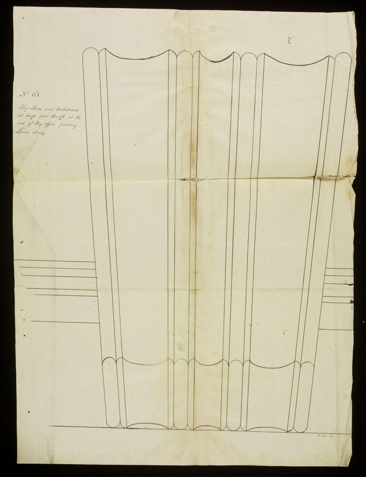Drawing, Richard Jupp, 1797-98.