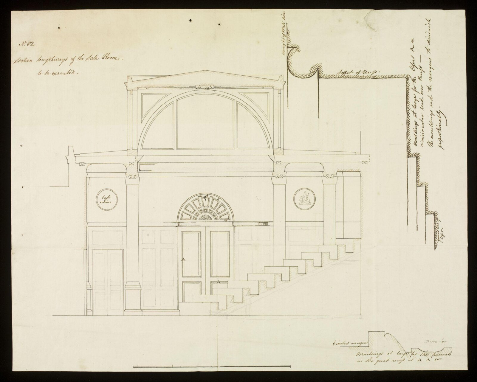 Drawing, Richard Jupp, 1797-98.