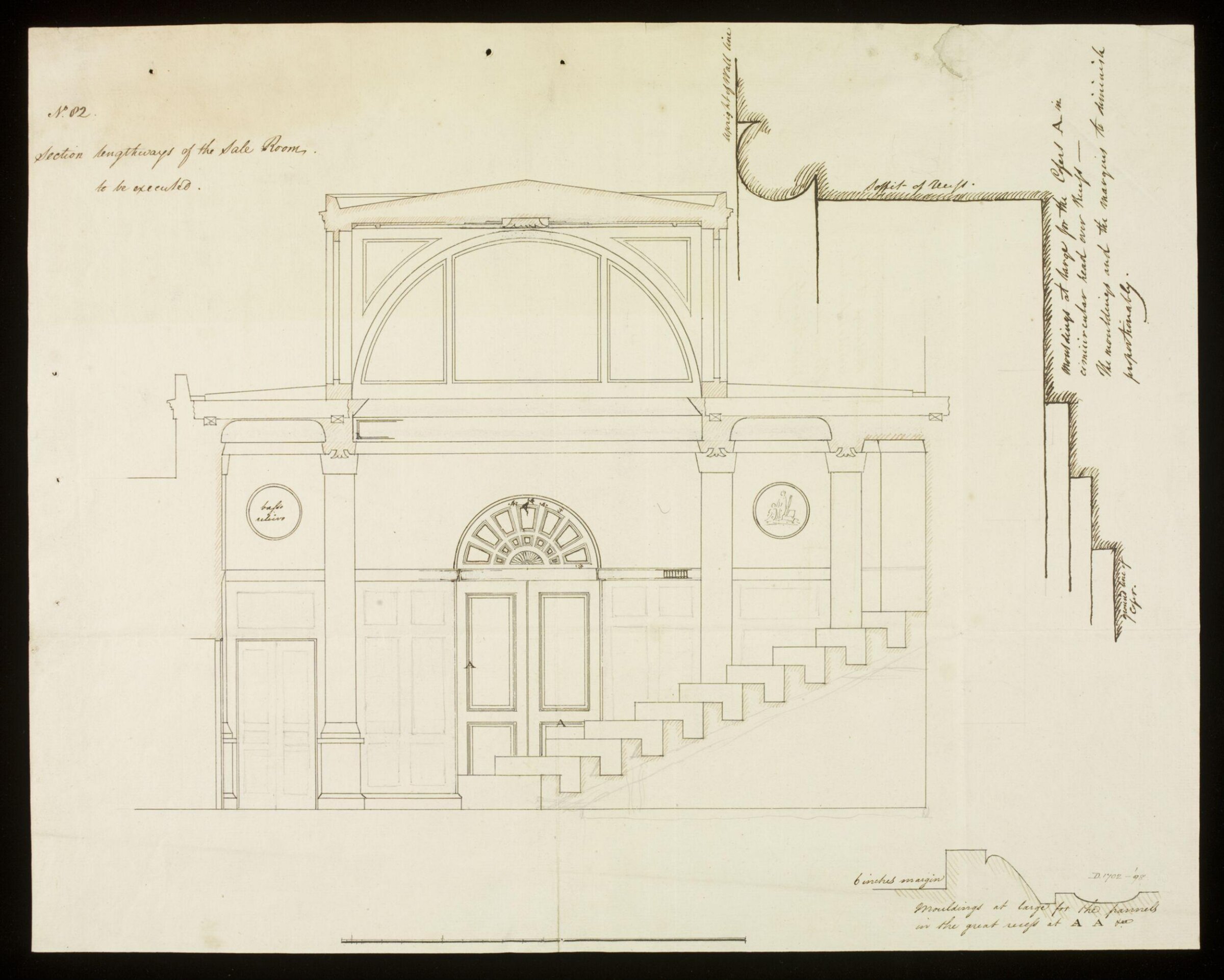 Drawing, Richard Jupp, 1797-98.