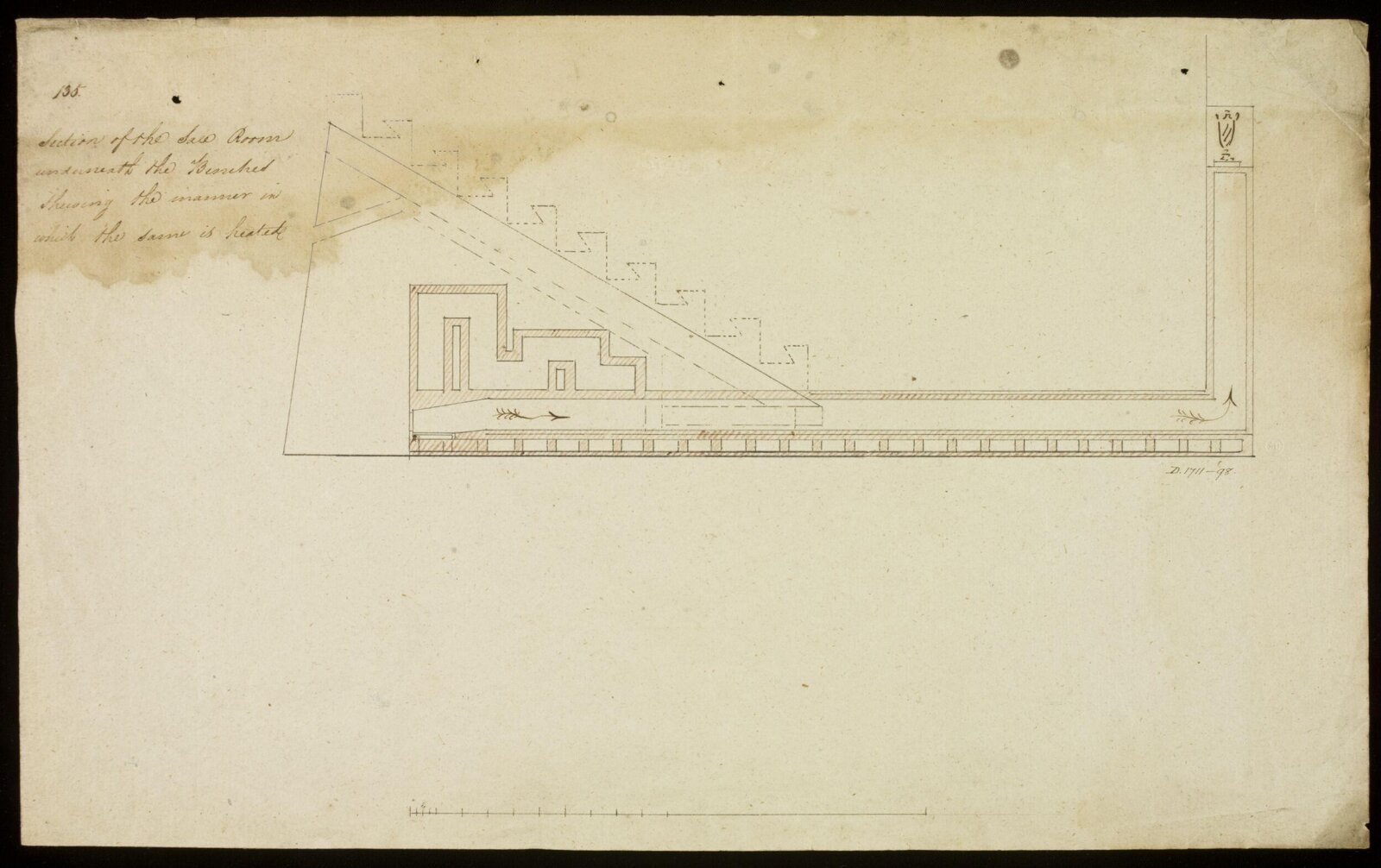 Drawing, Richard Jupp, 1797-98.