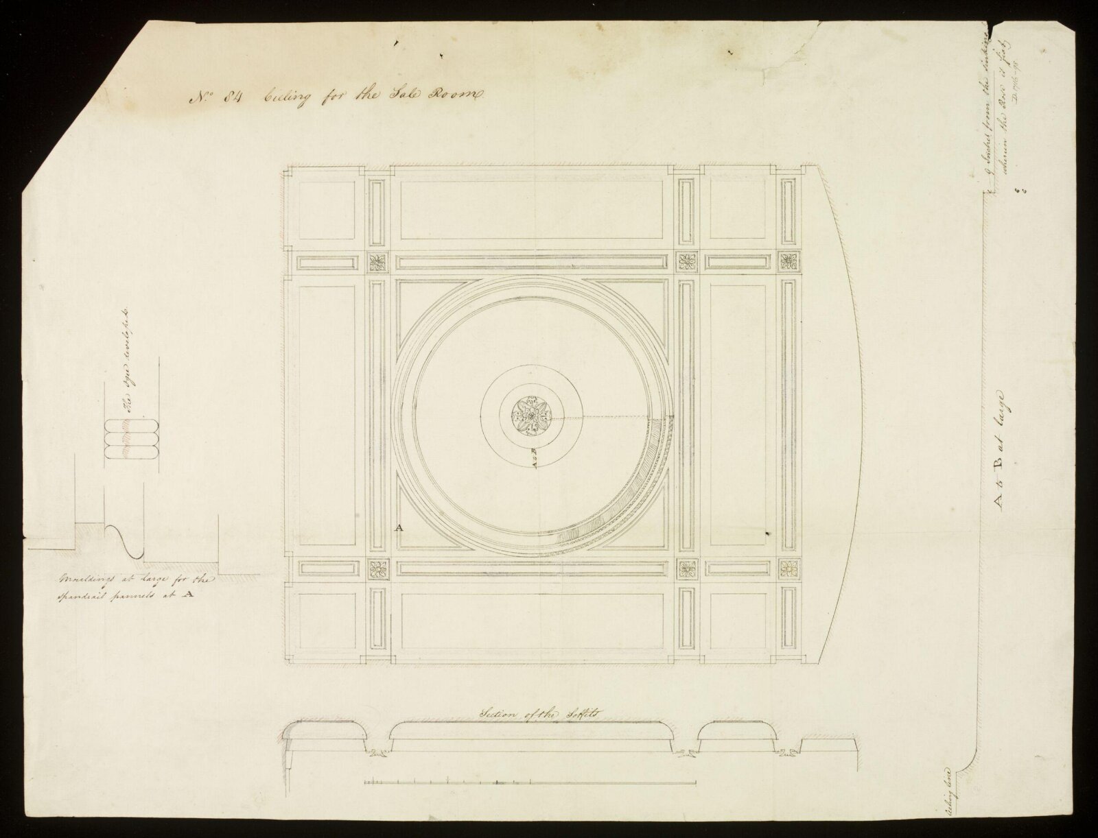 Drawing, Richard Jupp, 1797-98.