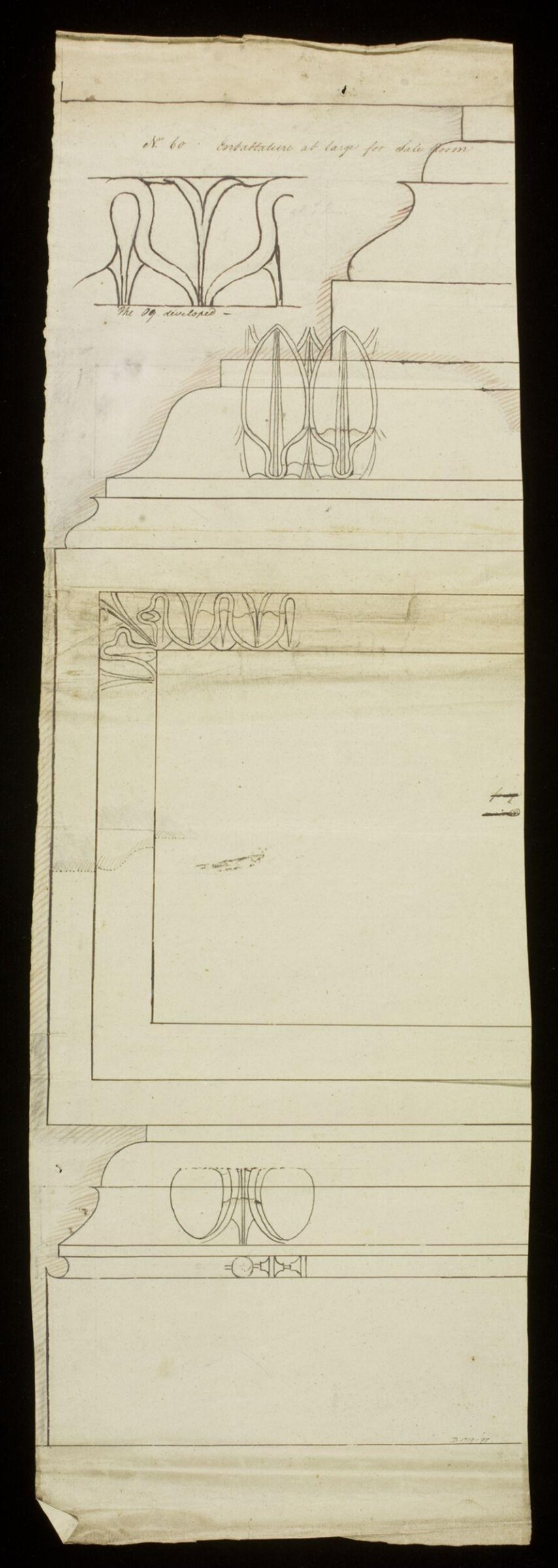 Drawing, Richard Jupp, 1797-98.