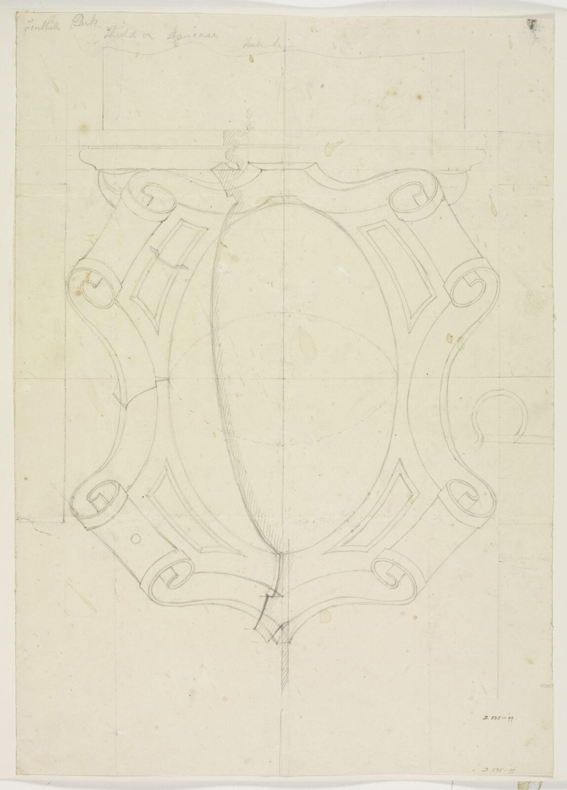Drawing, Brandon, 1849