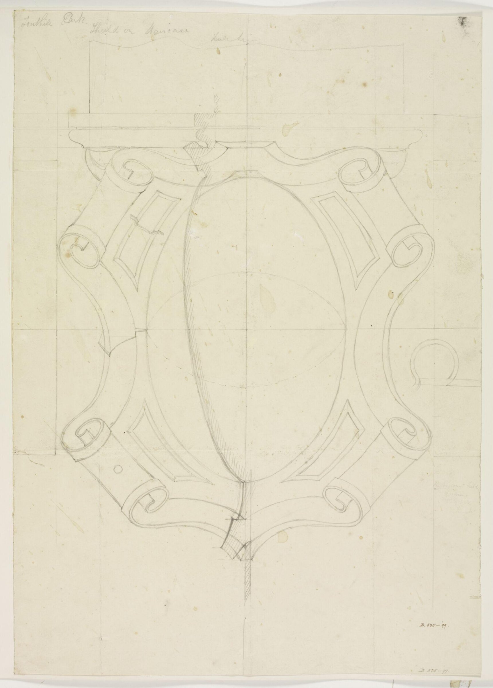 Drawing, Brandon, 1849