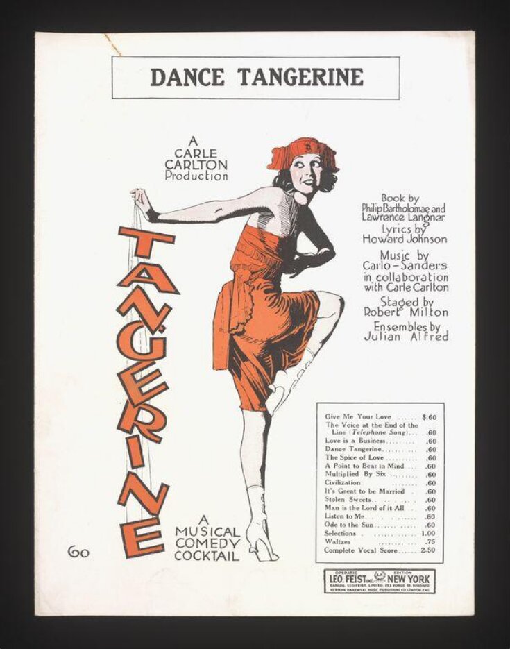 Dance Tangerine top image
