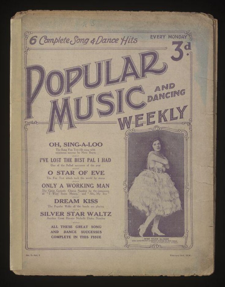 Popular Music and Dancing Weekly top image