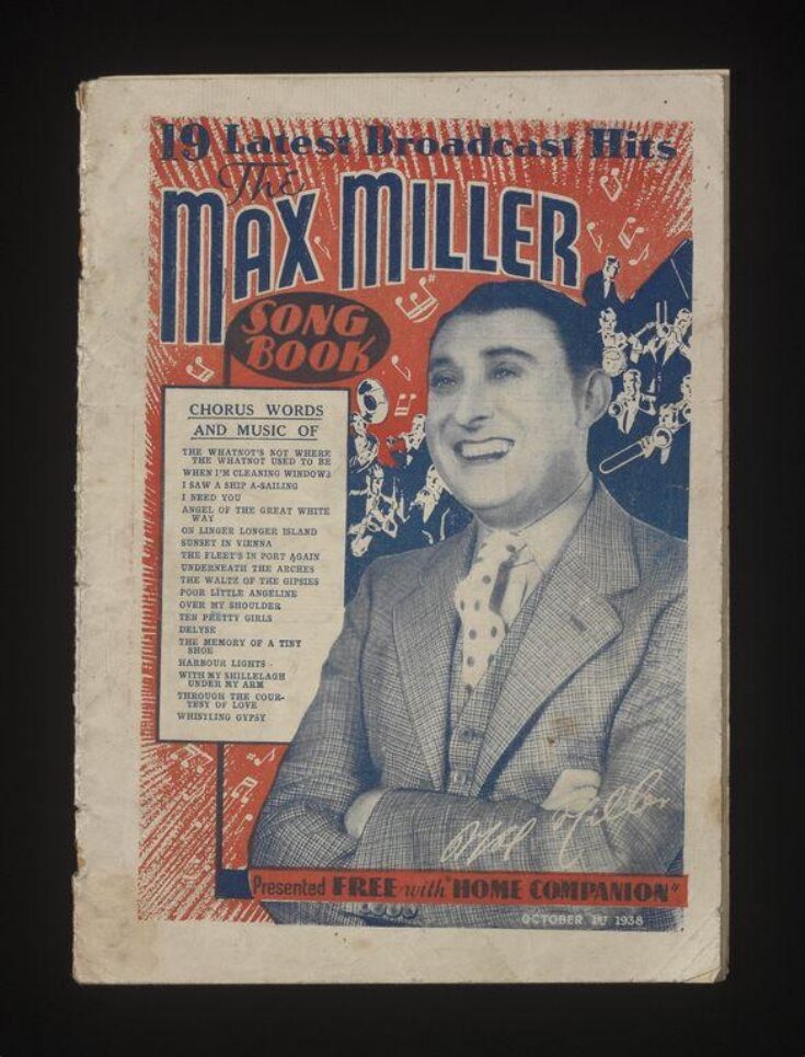 The Max Miller Song Book top image