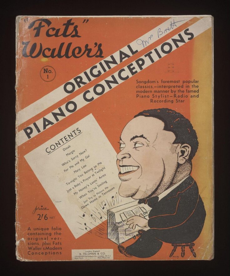 Fats Waller's Original Piano Conceptions image