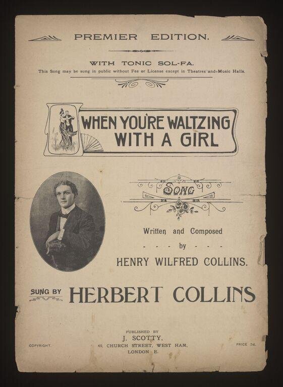 When You're Waltzing With A Girl by Collins, Henry Wilfred
