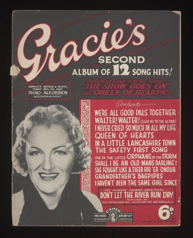 Gracie's Second Album of 12 Song Hits image