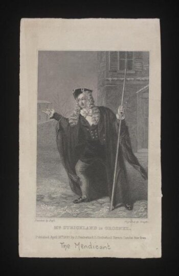 Robert  Strickland as Grosnez in <i>The Mendicant.</i>