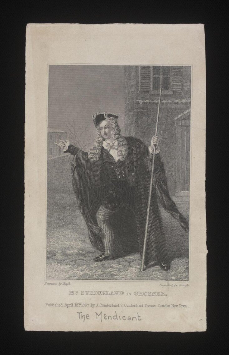 Robert  Strickland as Grosnez in <i>The Mendicant.</i> image