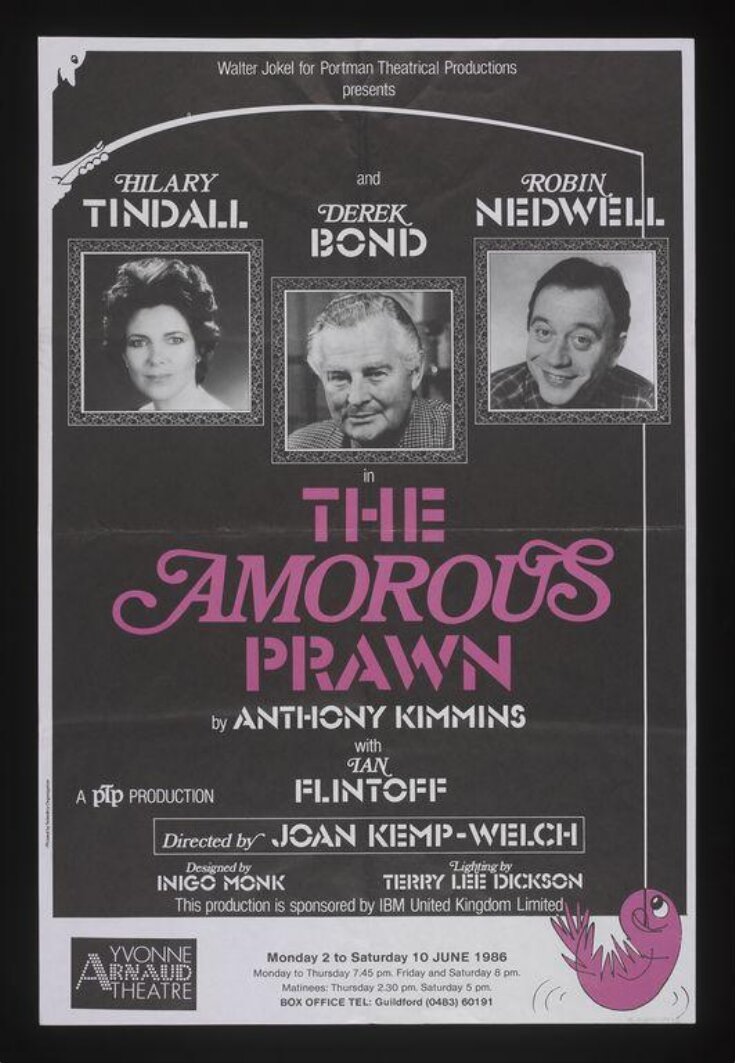 Yvonne Arnaud Theatre poster top image