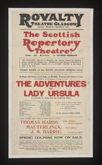 The Adventure of Lady Ursula poster