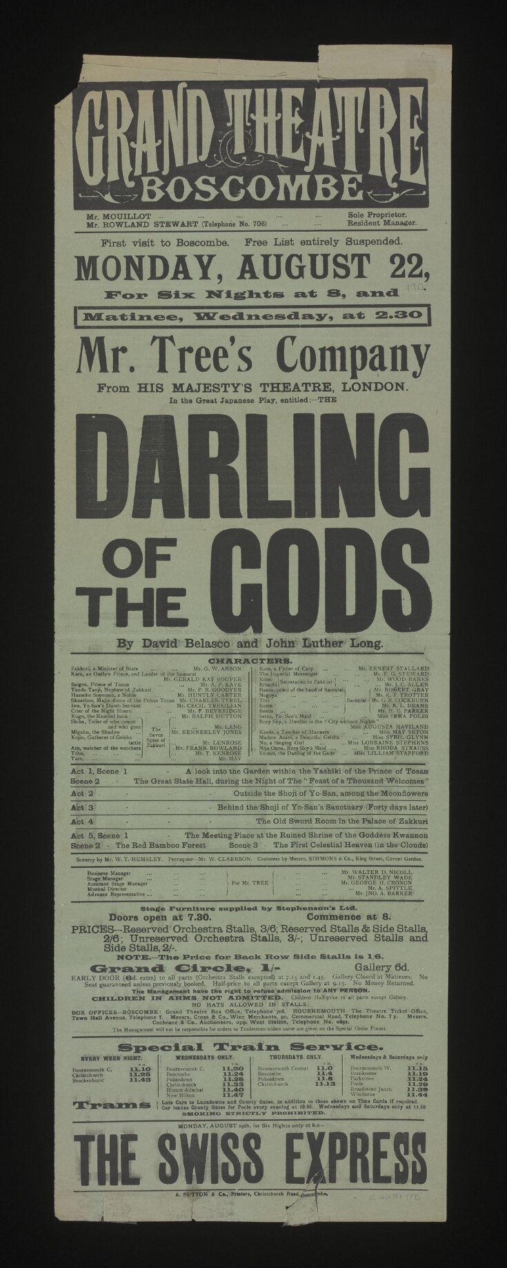 The Darling of the Gods poster image