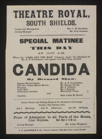 Theatre Royal South Shields poster